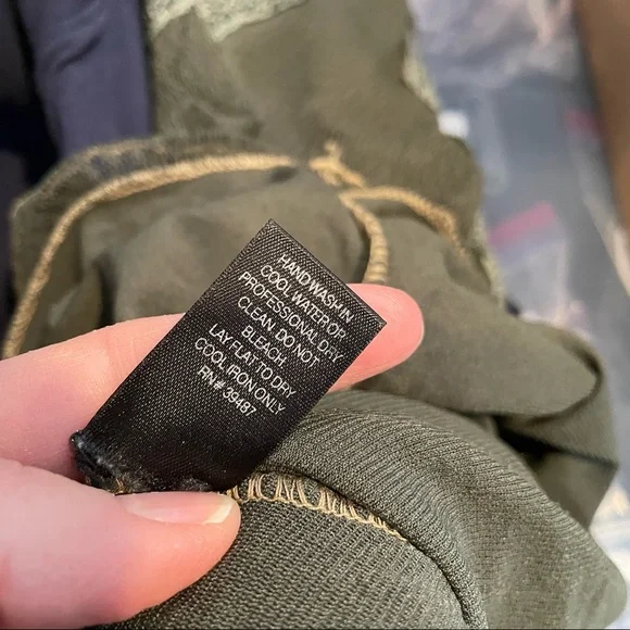 Ann Ferriday Green Sleeveless Lace Details Y2K Knit Top OS - Picture 6 of 8